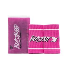 BEASTBAND | Muñequeras deportivas color rosa