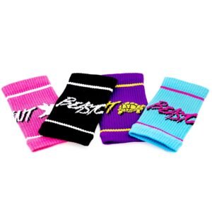 Pack 4 muñequeras deportivas